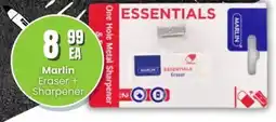 Super Save Marlin Eraser + Sharpener offer