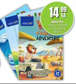 Super Save Marlin Wild Friends Colouring Book offer