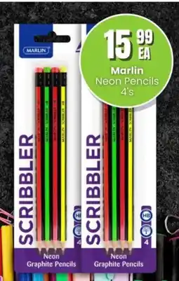 Super Save Marlin Neon Pencils offer