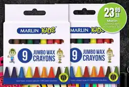 Super Save Marlin Jumbo Wax Crayons offer