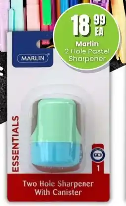 Super Save Marlin 2 Hole Pastel Sharpener offer
