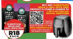 1UP robertson braai and grill spice offer