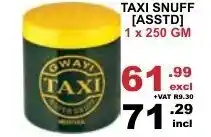 Arrow Cash And Carry Taxi Snuff Asstd 1x250gm offer