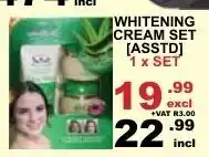 Arrow Cash And Carry Whitening Cream Set Asstd offer