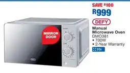 OK Furniture DEFY Manual Microwave Oven offer