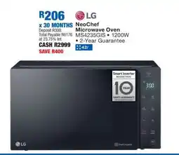 OK Furniture LG NeoChef Microwave Oven MS4235GIS offer