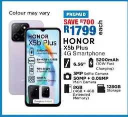 OK Furniture HONOR X5b Plus 4G Smartphone offer