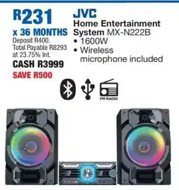 OK Furniture JVC Home Entertainment System MX-N222B offer