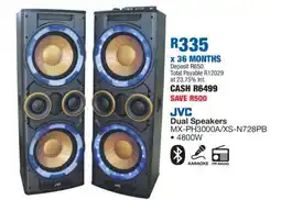 OK Furniture JVC Dual Speakers offer