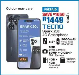 OK Furniture TECNO Spark 20C offer