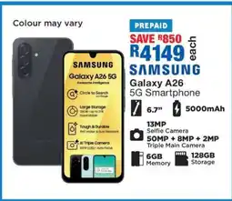 OK Furniture Samsung Galaxy A26 5G Smartphone offer