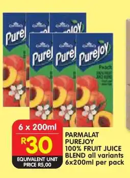 Shoprite PARMALAT PUREJOY offer