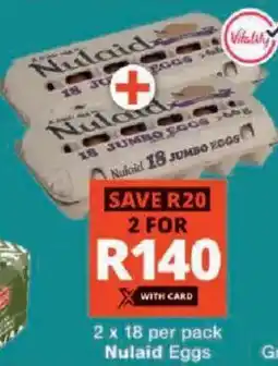 Checkers Nulaid Eggs offer