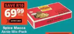 Checkers Spice Mecca Aknie Mix-Pack offer