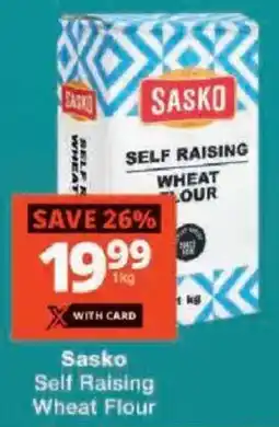 Checkers Sasko Self Raising Wheat Flour offer