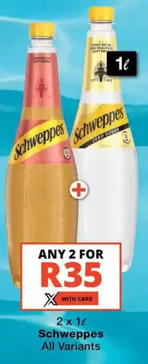 Checkers Schweppes All Variants offer