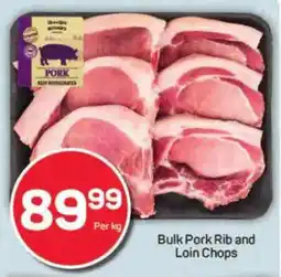 Pick n Pay Bulk Pork Rib and Loin Chops offer