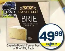 Pick n Pay Castello Danish Camembert or Brie offer