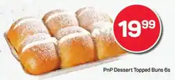 Pick n Pay PnP Dessert Topped Buns offer