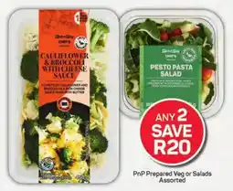 Pick n Pay PnP Prepared Veg or Salads Assorted offer