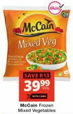 Checkers McCain Frozen Mixed Vegetables offer