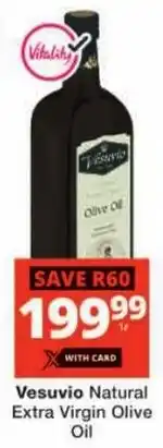 Checkers Vesuvio Natural Extra Virgin Olive Oil offer