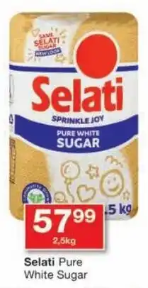 Checkers Selati Pure White Sugar offer