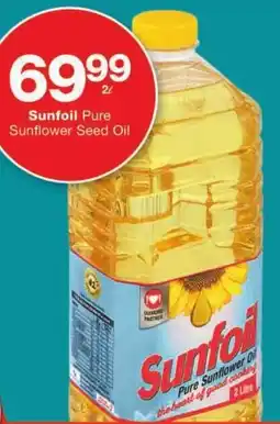 Checkers Sunfoil Pure Sunflower Seed Oil offer