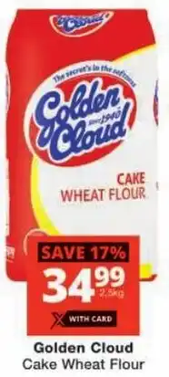 Checkers Golden Cloud Cake Wheat Flour offer