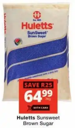 Checkers Huletts Sunsweet Brown Sugar offer