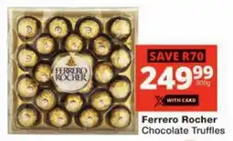 Checkers Ferrero Rocher Chocolate Truffles offer