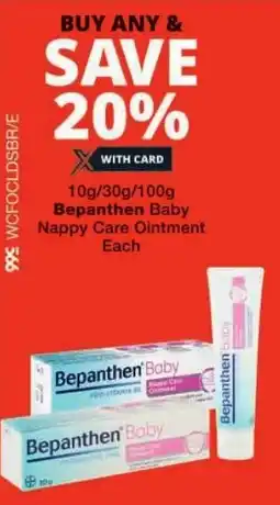 Checkers Bepanthen Baby Nappy Care Ointment offer