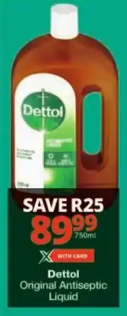 Checkers Dettol Original Antiseptic Liquid offer