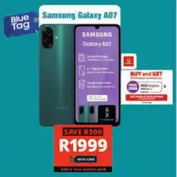 Checkers Samsung Galaxy A07 offer