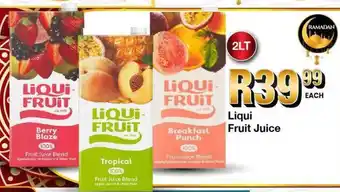 Take 'n Pay Liqui Fruit Juice offer