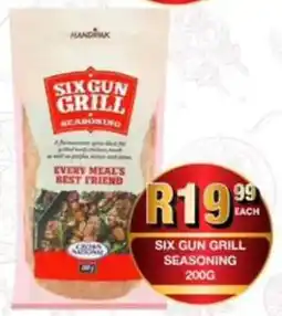 Take 'n Pay Six gun grill seasoning offer