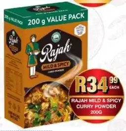 Take 'n Pay Rajah mild & spicy curry powder offer