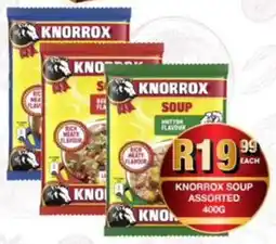 Take 'n Pay Knorrox soup assorted offer