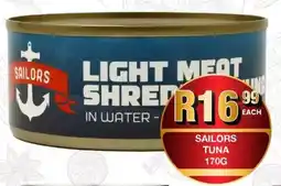 Take 'n Pay Sailors tuna offer