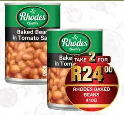 Take 'n Pay Rhodes Baked Beans offer