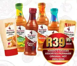 Take 'n Pay Nando's sauces assorted/ perinaise original hot offer