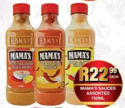 Take 'n Pay Mama's sauces assorted offer