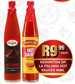 Take 'n Pay Kensinton or la italiana hot sauces offer