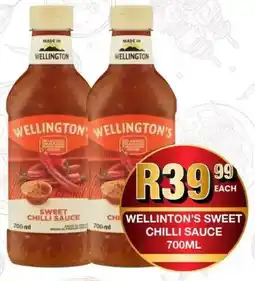 Take 'n Pay Wellington's sweet chilli sauce offer