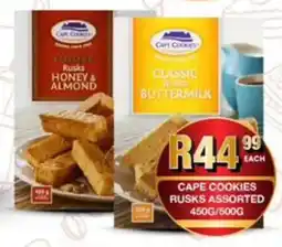 Take 'n Pay Cape cookies rusks assorted offer
