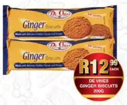 Take 'n Pay De vries ginger biscuits offer