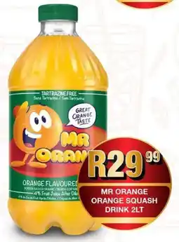 Take 'n Pay Mr orange orange squash drink offer