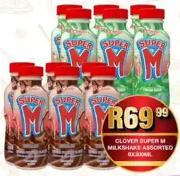 Take 'n Pay Clover super m milkshake assorted offer