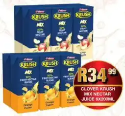 Take 'n Pay Clover krush mix nectar juice offer