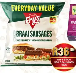 Take 'n Pay Fry's braai style sausages offer